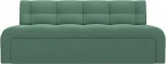Диван кухонный прямой Люксор (Зеленый/Рогожка) Лига Диванов арт.125823