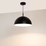 Светодиодный Подвесной светильник SP-ALUME-D500xH1500-20W MIX (BK,120 deg, 230V) (Arlight, Металл) 053809 (на проводе, IP33)