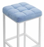 Барный стул Woodville Лофт катания дасти блю / белый матовый 507428