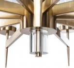 Подвесная люстра ярусная Divinare Sham 4505/17 LM-15 (220V, на цепи)