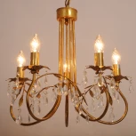 Подвесная люстра Abrasax Suzanne SD0812/5 (220V, на цепи, свеча)