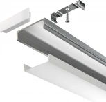 Алюминиевый профиль накладной 23x6 Maytoni Led Strip ALM002S-2M