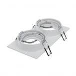 Встраиваемый светильник под лампу GU5.3 белый Wolta Alto WDL-GU5.3/01W-02