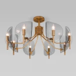 Потолочная люстра Eurosvet Rocco 60135/8 латунь