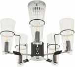 Потолочная люстра на штанге Arte Milano Napoli-328107 328107/5 CR.BK (220V)