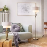 Торшер Maytoni Lillian H311-FL-01-G (220V, круглые)