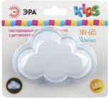 Ночник светодиодный с датчиком освещенности ЭРА NN-605-LS-W