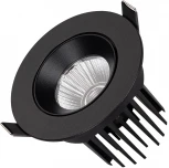 Встраиваемый точечный светильник MS-ATOLL-BUILT-TURN-R94-10W Warm3000 (BK, 36 deg, 230V) (Arlight, IP54 Металл) 044618 (LED)