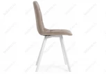 Стул Notta на металлокаркасе Чилли латте / белый каркас 489705