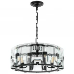 Подвесная люстра Lightstar Novara 713267 (220V, хрусталь, на цепи, свеча, круглые)