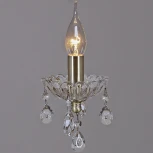 Подвесная люстра ILLUMICO IL0265-8PSQ-24 AB CASTOR (220V, на цепи, подсвечник, свеча)