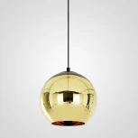 Подвесной светильник Copper Shade Gold D20 ImperiumLoft 40,018 (182695-22) (220V, на проводе, шар)