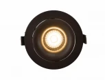 Точечный встраиваемый светильник Denkirs Roto DK2120-BK (220V, круглые)