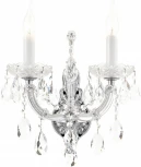 Бра iLamp Diamond W6071-2 CR+CL (220V, подвески, подсвечник, свеча)