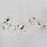 Подвесной светильник светодиодный Eurosvet Uma 90368/14 черный жемчуг (220V, на тросе)