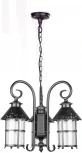Уличный светильник подвесной Oasis Light CAIOR 1 81570/3/18 Bl (220V, на цепи, фонарь, IP44)