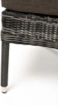 "Алиса" кресло плетеное, цвет графит с подушками 4SIS арт.УТ-00006456