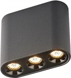 Потолочный светильник Odeon Light Small 7092/8CL черный/металл/акрил LED 8W 3000K 220V