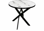 Стол Андромеда, Черный муар/Мрамор, Мир стульев