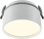 Встраиваемый светильник Maytoni Onda DL024-12W3K-W (LED, 220V, круглые)