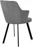 Стул DikLine 245 поворотный, C56 серый, ножки черные