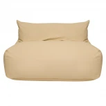 Бескаркасный диван Dreambag Модерн Светло-Бежевый (Экокожа, Классический) 4611021