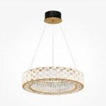 Подвесной светильник Maytoni Castello MOD336PL-L120G3K (LED, 220V, хрусталь, на тросе, круглые)