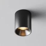 Накладной потолочный светильник Maytoni Alfa LED C064CL-8W2.7K-RD-B (220V, круглые)