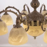 Подвесная люстра Bohemia Verona 72109P/8/210 Ni P1 D Angel