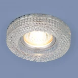 Встраиваемый точечный светильник Elektrostandard 2213-2214 2213 MR16 CL прозрачный