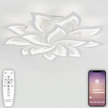 Потолочная светодиодная люстра с пультом ДУ, моб. приложением 240W, LED Natali Kovaltseva Olimp LED LAMPS 81335