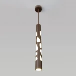 Подвесной светильник Elektrostandard DLR037 12W 4200K кофейный (LED, 220V, на проводе, круглые)