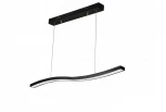 Подвесной линейный светильник светодиодный диммируемый с пультом 8007-1L-D-T BK iLedex Umbra