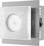 Настенно-потолочный светильник Globo Cayman 49208-1 (LED, 220V, выключатель)