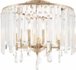 Потолочная люстра хрустальная на штанге Arte Milano Sorrento-2509 372509/5/400 GD (220V)