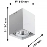 Накладной точечный светильник Favourite Flashled 1986-1U