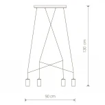 Подвесной светильник Nowodvorski Imbria 9192 (220V, на проводе)