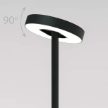 Уличный грунтовый светильник Elektrostandard Verano 35185/S черный (LED, 220V, круглые, IP54)