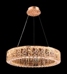 Подвесная люстра Fluorite Ravissement FL1057-6P (LED, 220V, хрусталь, на тросе, круглые)