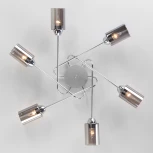 Потолочная люстра Eurosvet Motive 30167/6 хром (220V)