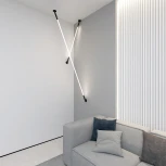 Настенный светильник с гибким неоном Denkirs Flex DK7505-BK (LED, 24V)