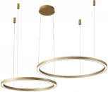 Подвесной светильник Crystal Lux FORTUNA SP123W LED GOLD (220V, пульт управления, на тросе)