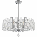 Потолочная люстра на штанге Arte Milano Sorrento-4209 374209/8/350/560 CR (220V, круглые)