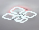Потолочная светодиодная люстра RGB Ambrella Acrylica FA3861 (220V, пульт управления)