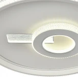 Потолочный светодиодный светильник круглый 65Вт, с ПДУ, металл/акрил, белый (220V, круглые)