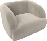 Кресло Лига-041 (Бежевый/Микровельвет) Лига Диванов арт.121935