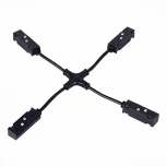 Ввод питания X-образный для магнитного шинопровода ST006 ST006.469.00 ST Luce (48V)