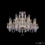 Подвесная люстра Bohemia 1410 1410/8+4/195 G V0300