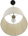 Подвесной светильник Lumion Tune 8302/1 бронза/черный/бежевый, металл/текстиль E27 1*60W 220V