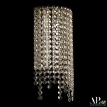 Бра светодиодное хрустальное APL LED Sicilia SH500.B5.16-27.B.Gd.3000 (220V)